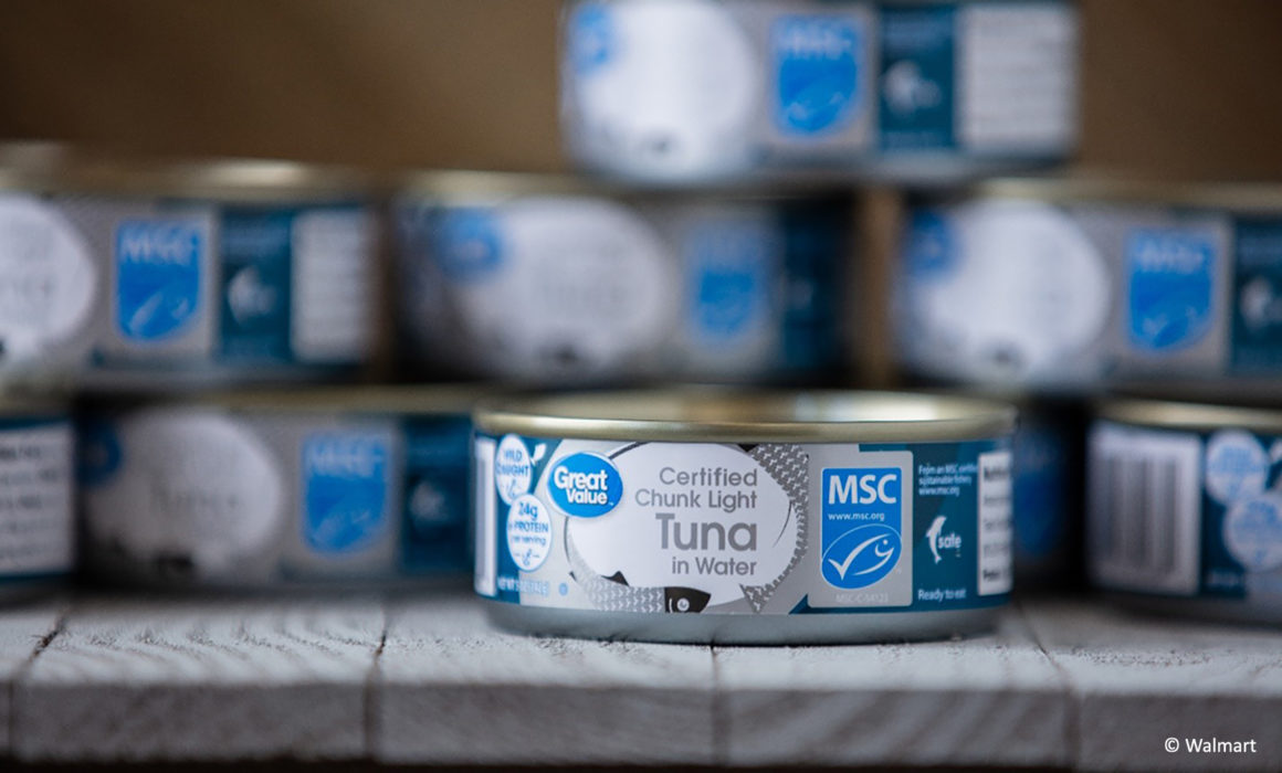 Walmart's Great Value Tuna Reaches its Sustainability Target - WWF